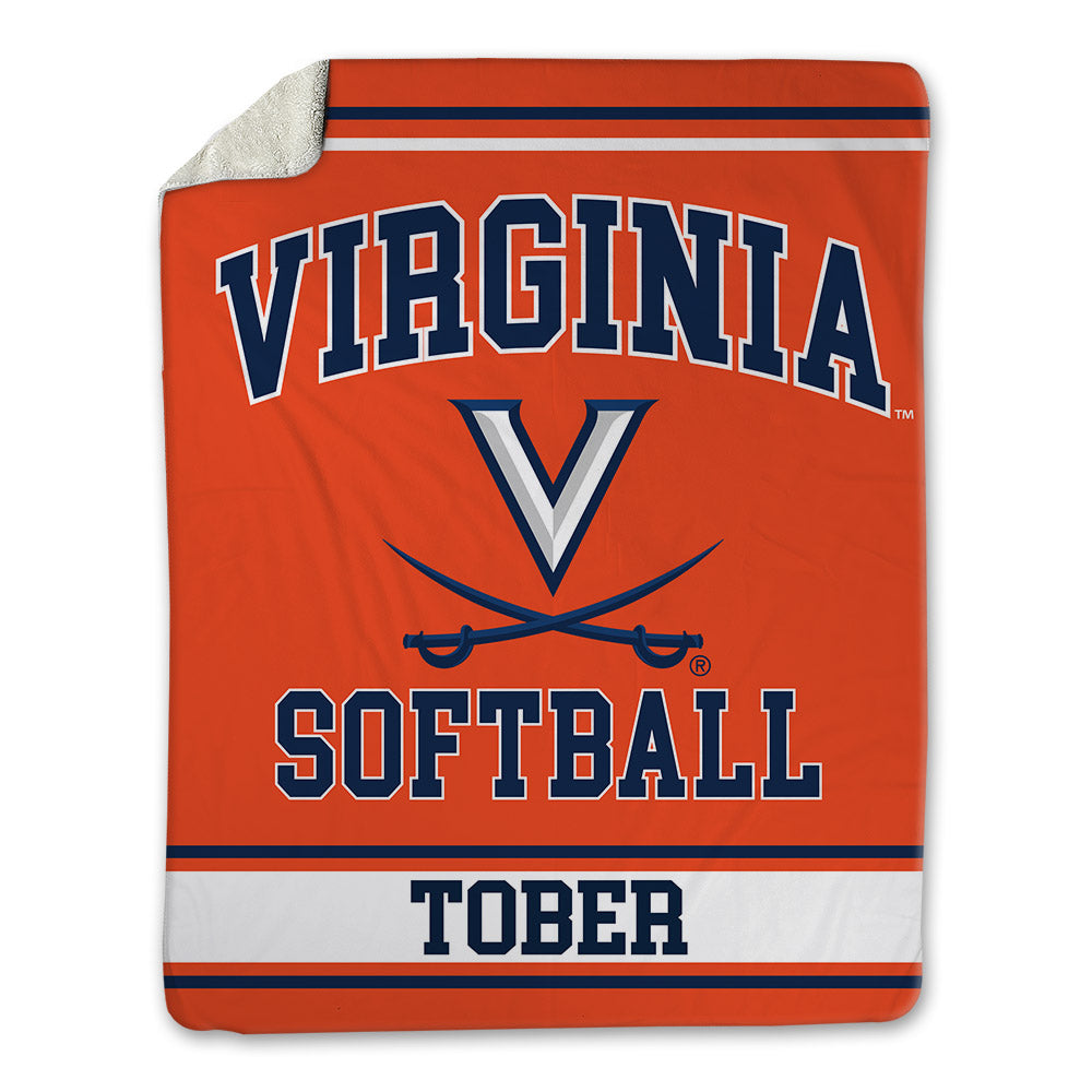 Virginia - NCAA Softball : Hannah Tober - Blanket-0