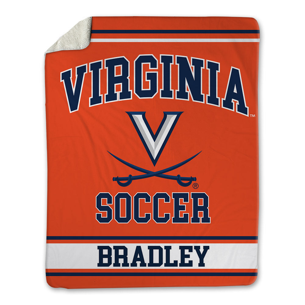 Virginia - NCAA Women's Soccer : Sophia Bradley - Blanket-0
