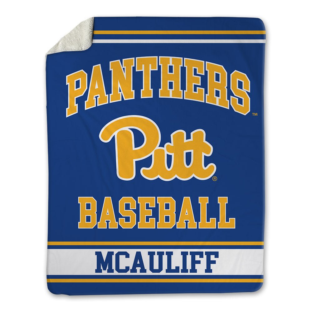 Pittsburgh - NCAA Baseball : Daniel McAuliff - Blanket-0