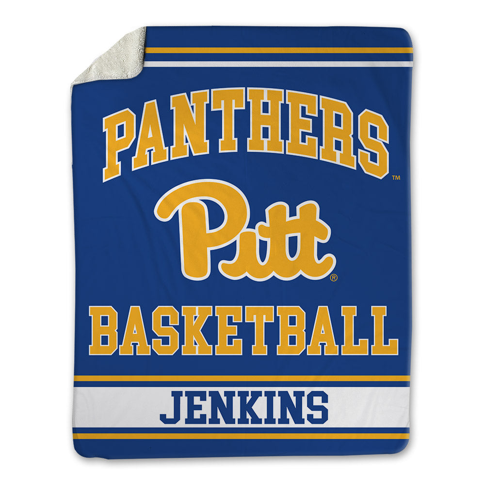 Pittsburgh - NCAA Women's Basketball : Amiya Jenkins - Blanket-0