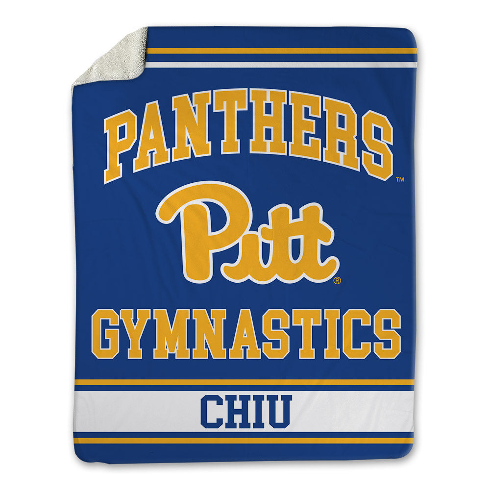 Pittsburgh - NCAA Women's Gymnastics : Camryn Chiu - Blanket-0