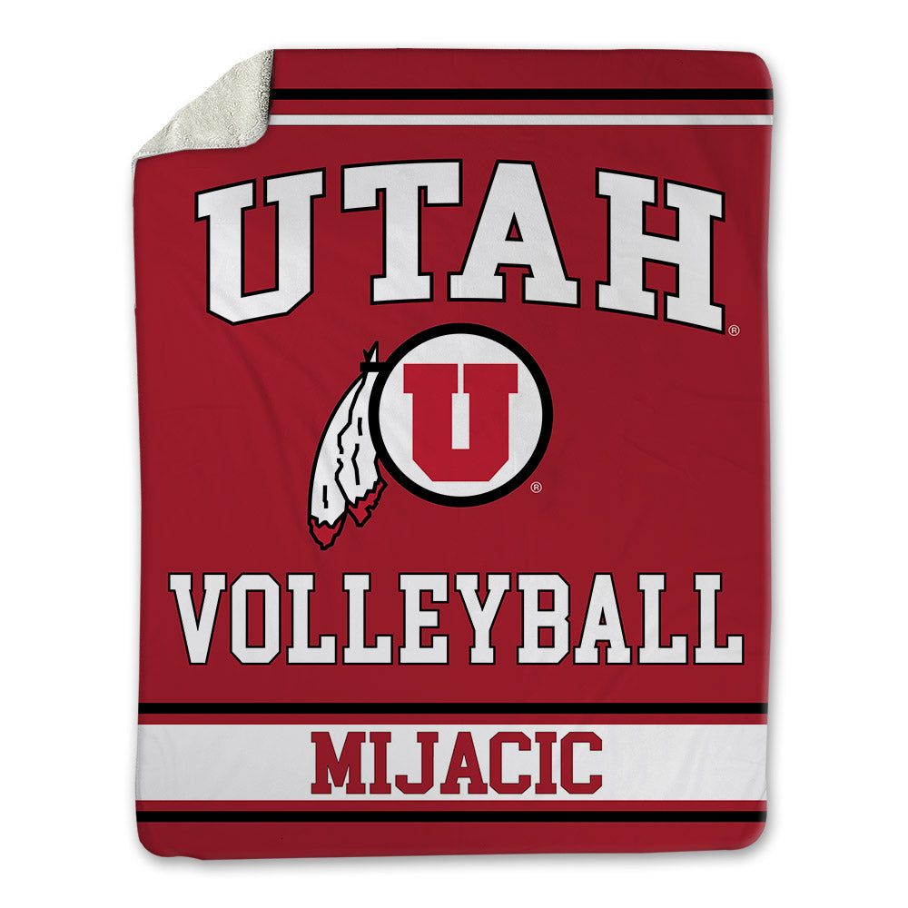 Utah - NCAA Women's Volleyball : Lana Mijacic - Blanket-0
