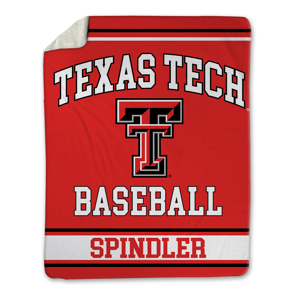 Texas Tech - NCAA Baseball : Jake Spindler - Blanket-0