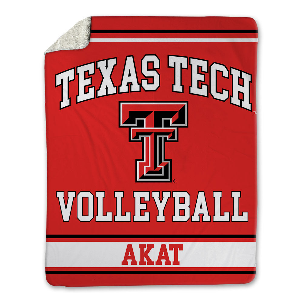 Texas Tech - NCAA Women's Volleyball : Su Rima Akat - Blanket-0