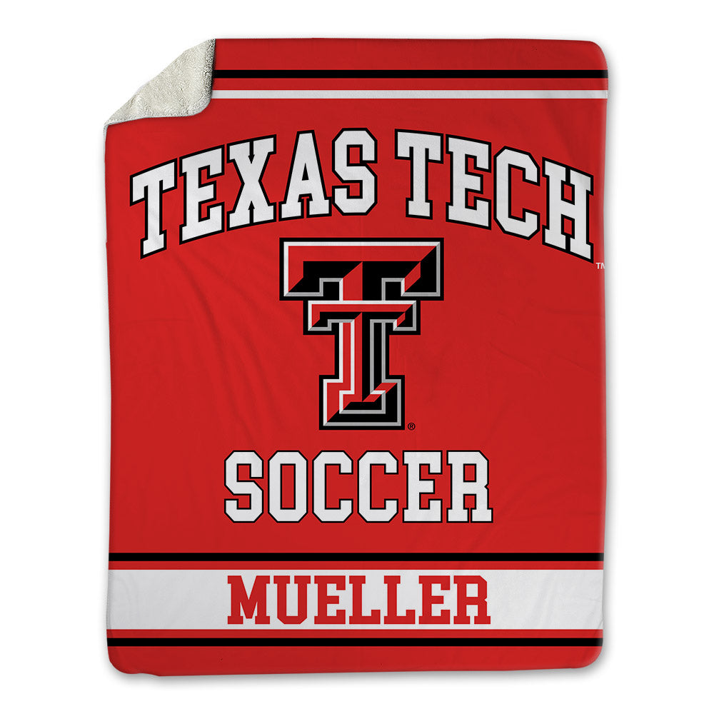 Texas Tech - NCAA Women's Soccer : Madeline Mueller - Blanket-0