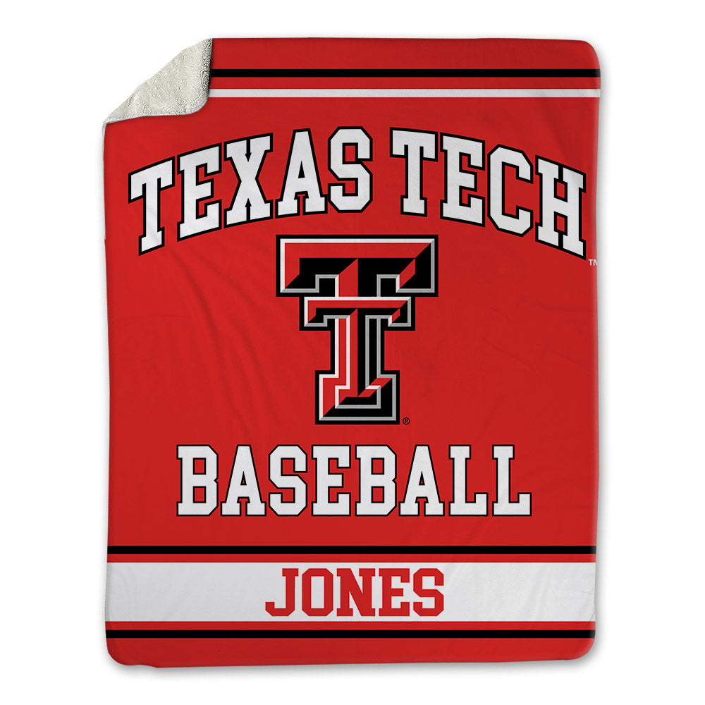 Texas Tech - NCAA Baseball : Ryan Jones - Blanket-0