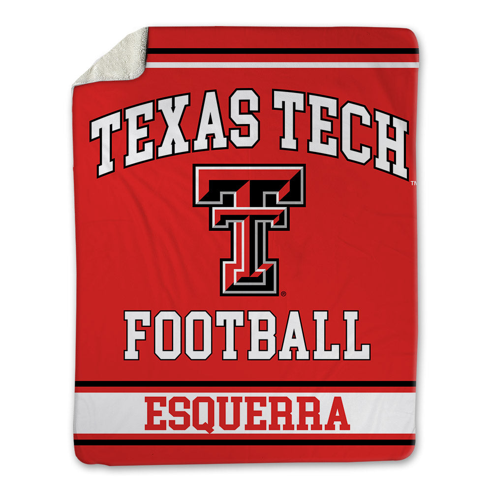Texas Tech - NCAA Football : Malik Esquerra - Blanket-0