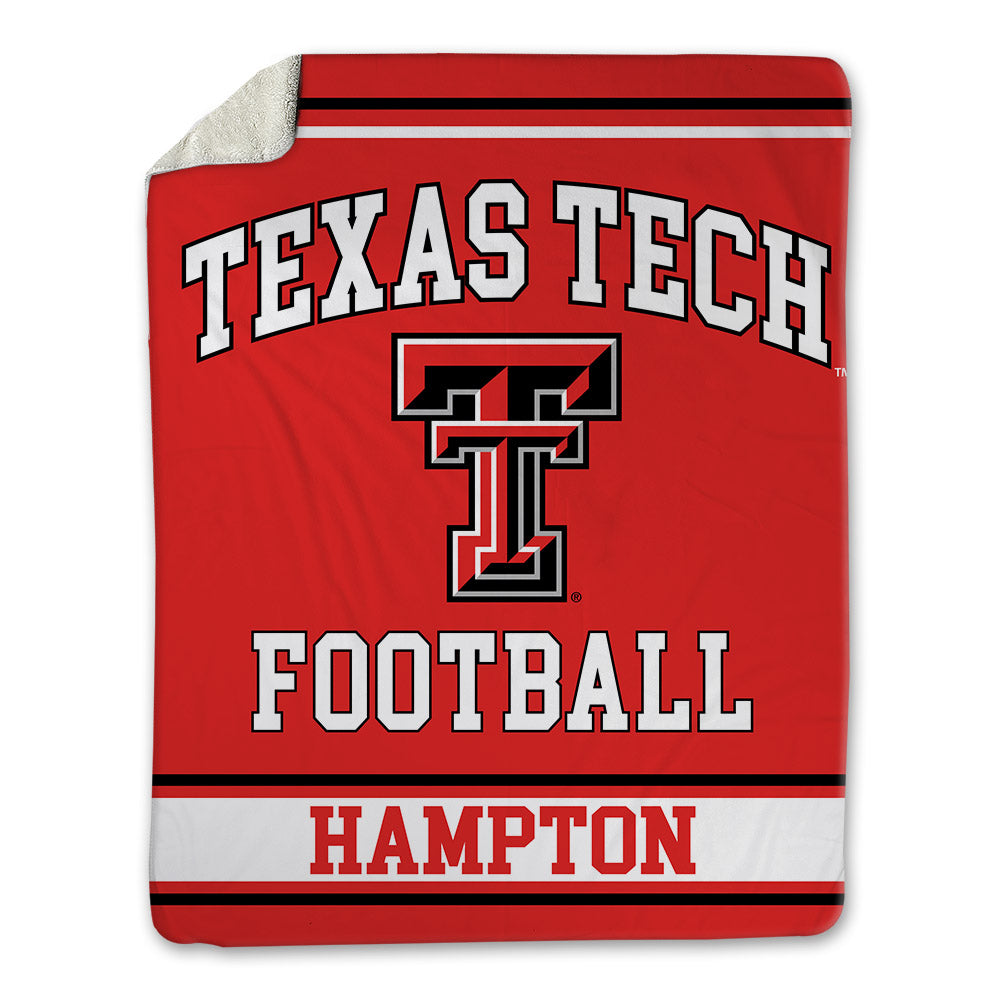 Texas Tech - NCAA Football : Ashton Hampton - Blanket-0
