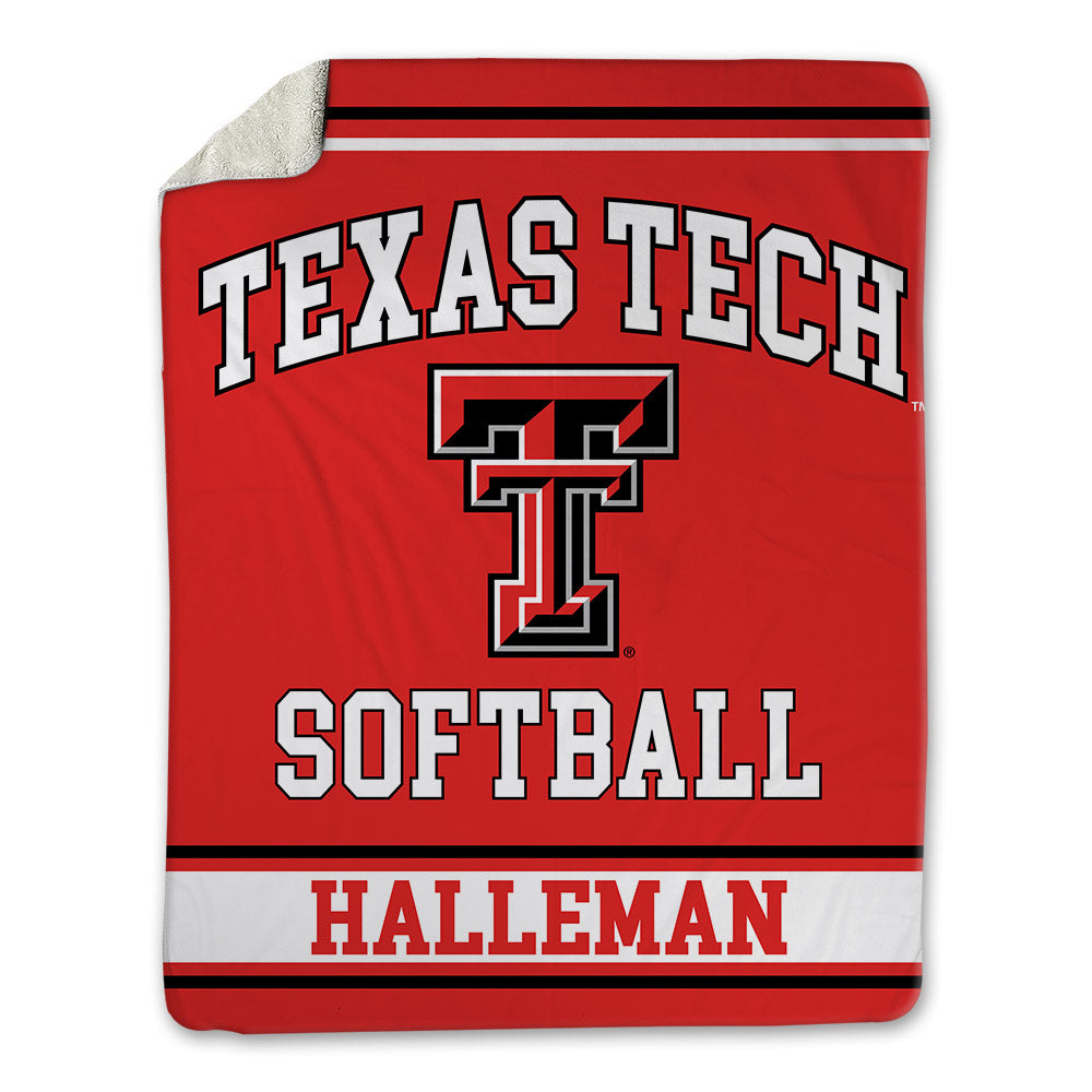 Texas Tech - NCAA Softball : Logan Halleman - Blanket-0