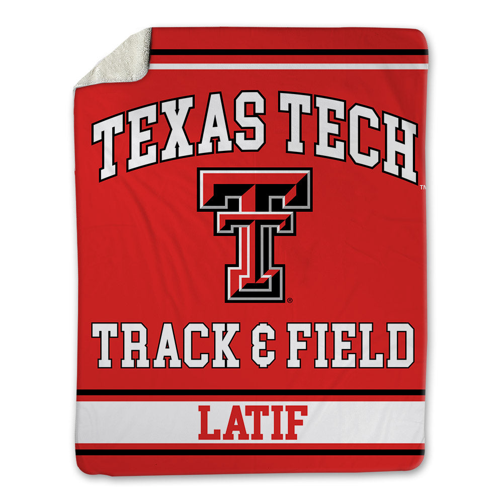 Texas Tech - NCAA Men's Track & Field : Zaid Latif - Blanket-0