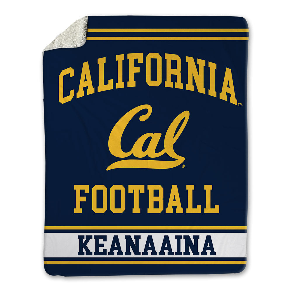 UC Berkeley - NCAA Football : Aidan Keanaaina - Blanket-0