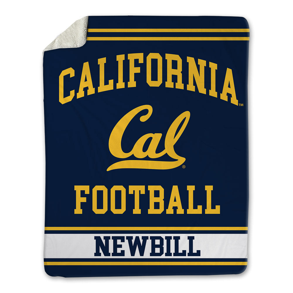 UC Berkeley - NCAA Football : Aiden Newbill - Blanket-0