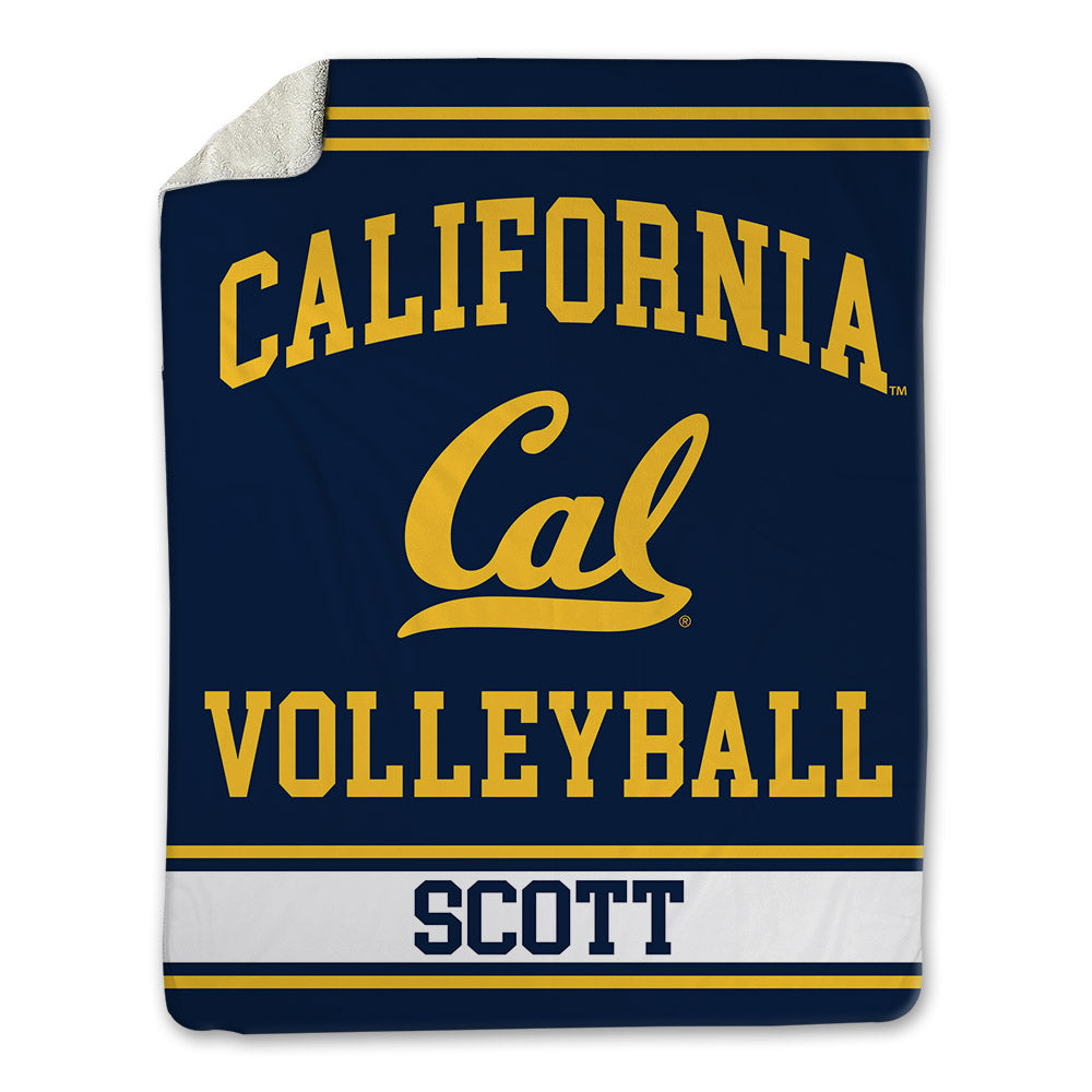 UC Berkeley - NCAA Women's Volleyball : Sophie Scott - Blanket-0