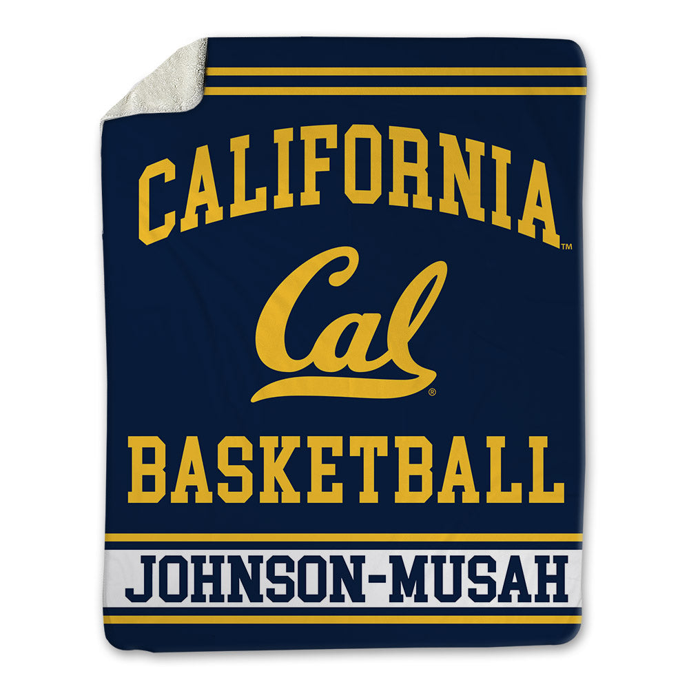 UC Berkeley - NCAA Women's Basketball : Isis Johnson-Musah - Blanket-0