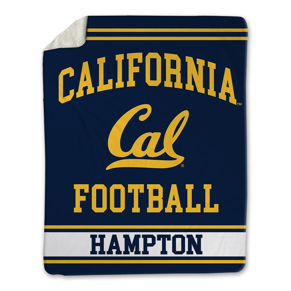 UC Berkeley - NCAA Football : Aaron Hampton - Blanket-0