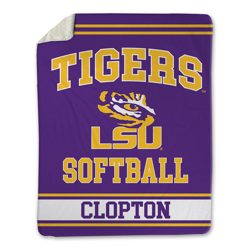 LSU - NCAA Softball : Tatum Clopton - Blanket-0