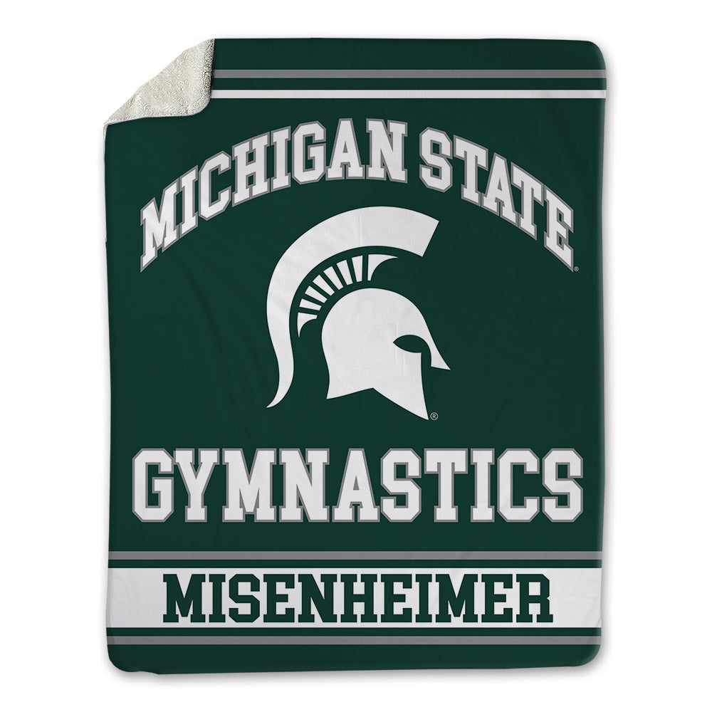 Michigan State - NCAA Women's Gymnastics : Emma Misenheimer - Blanket-0