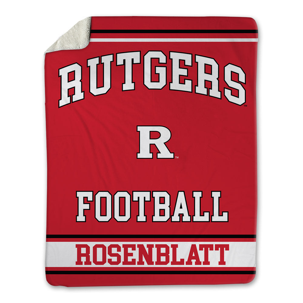 Rutgers - NCAA Football : Ben Rosenblatt - Blanket-0