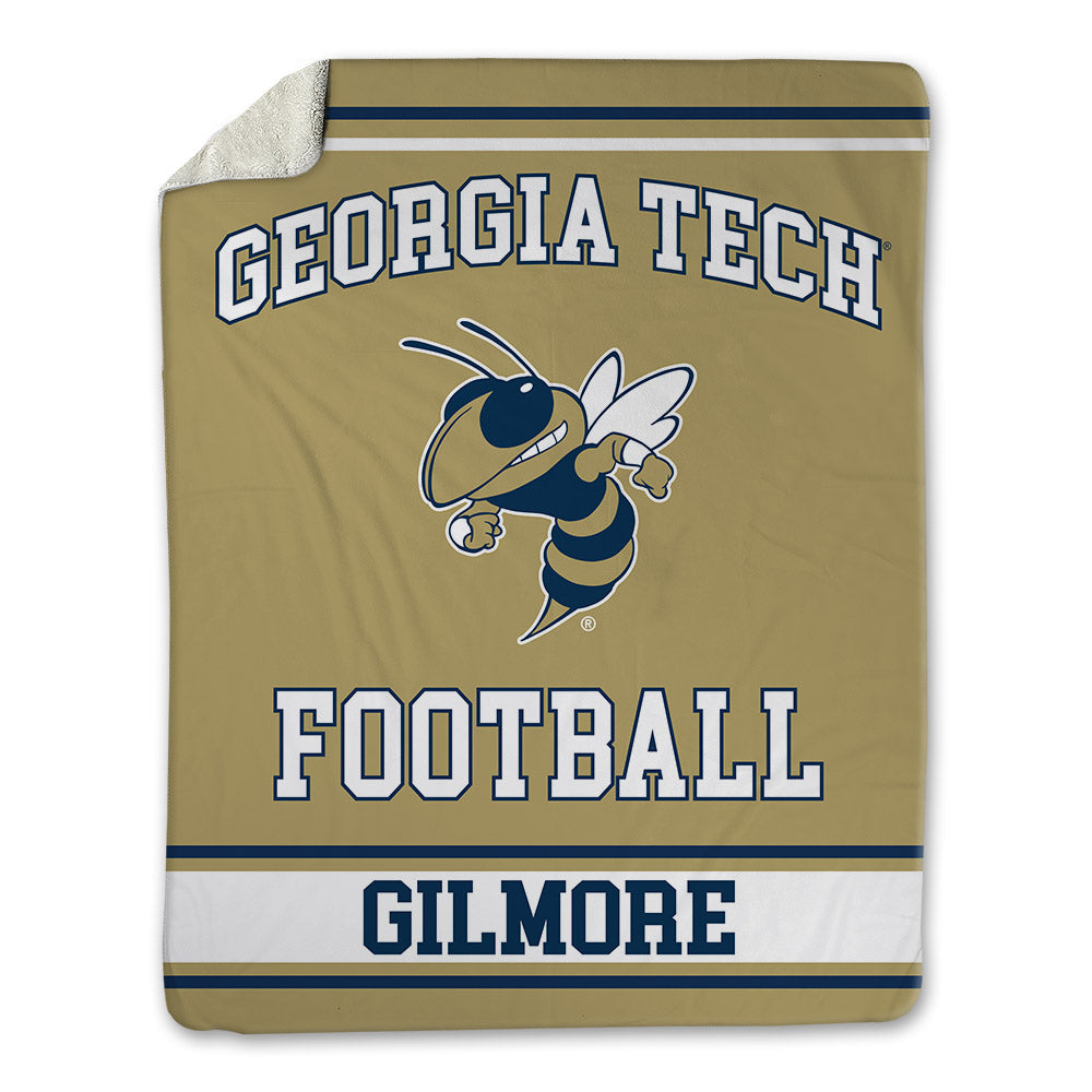 Georgia Tech - NCAA Football : Jyron Gilmore - Blanket-0