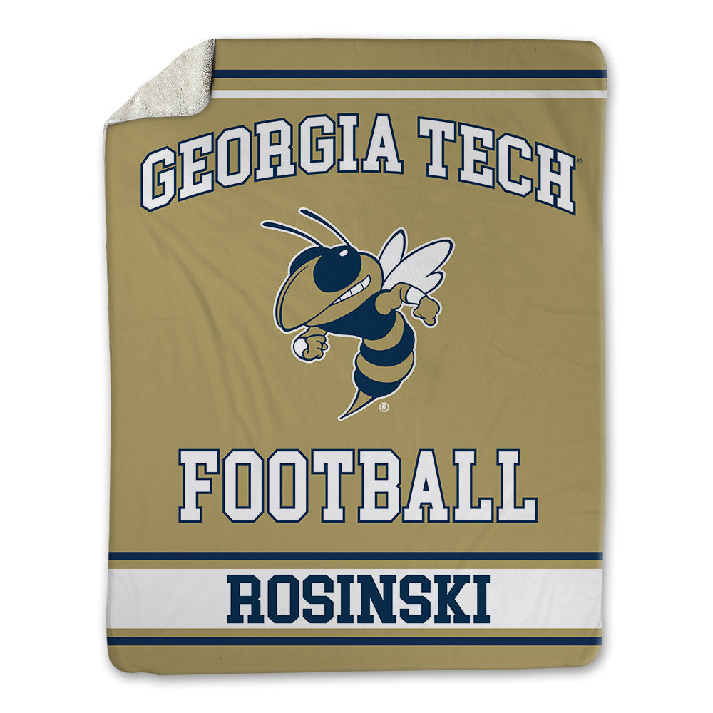 Georgia Tech - NCAA Football : Andrew Rosinski - Blanket-0
