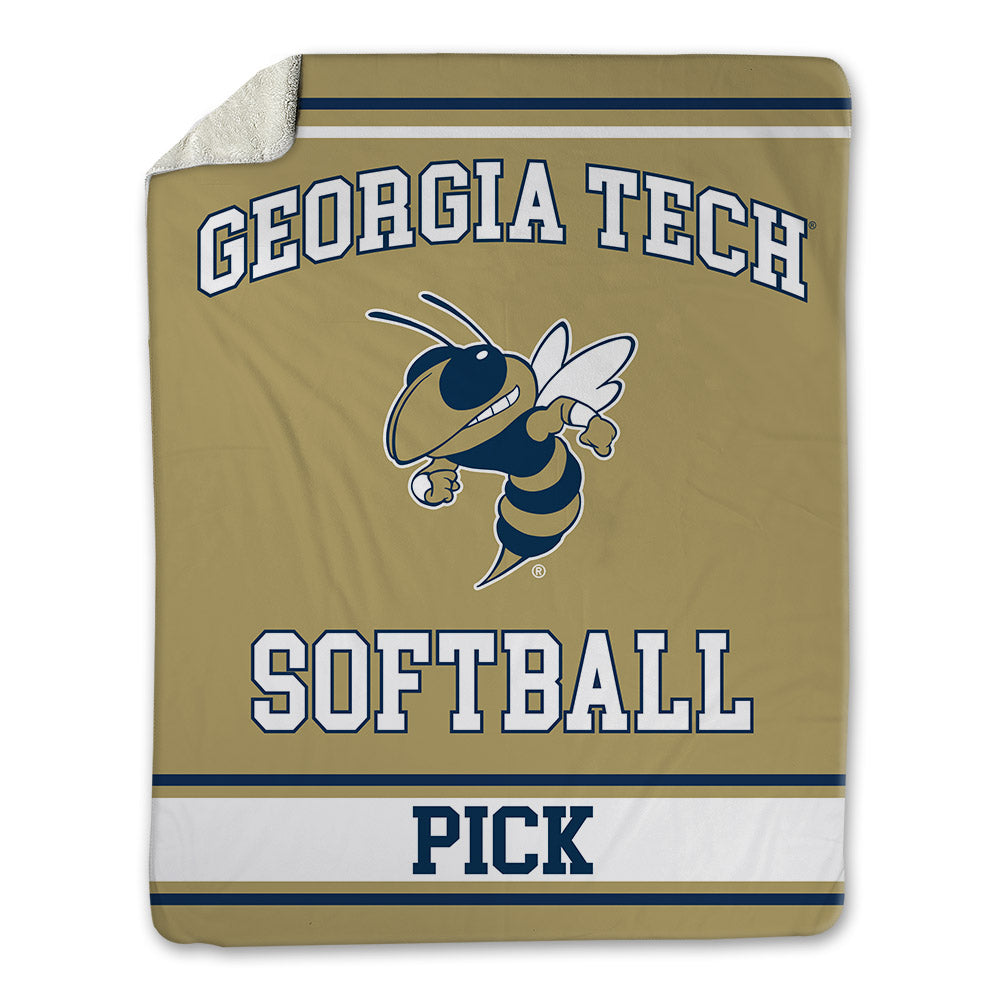 Georgia Tech - NCAA Softball : Landri Pick - Blanket-0