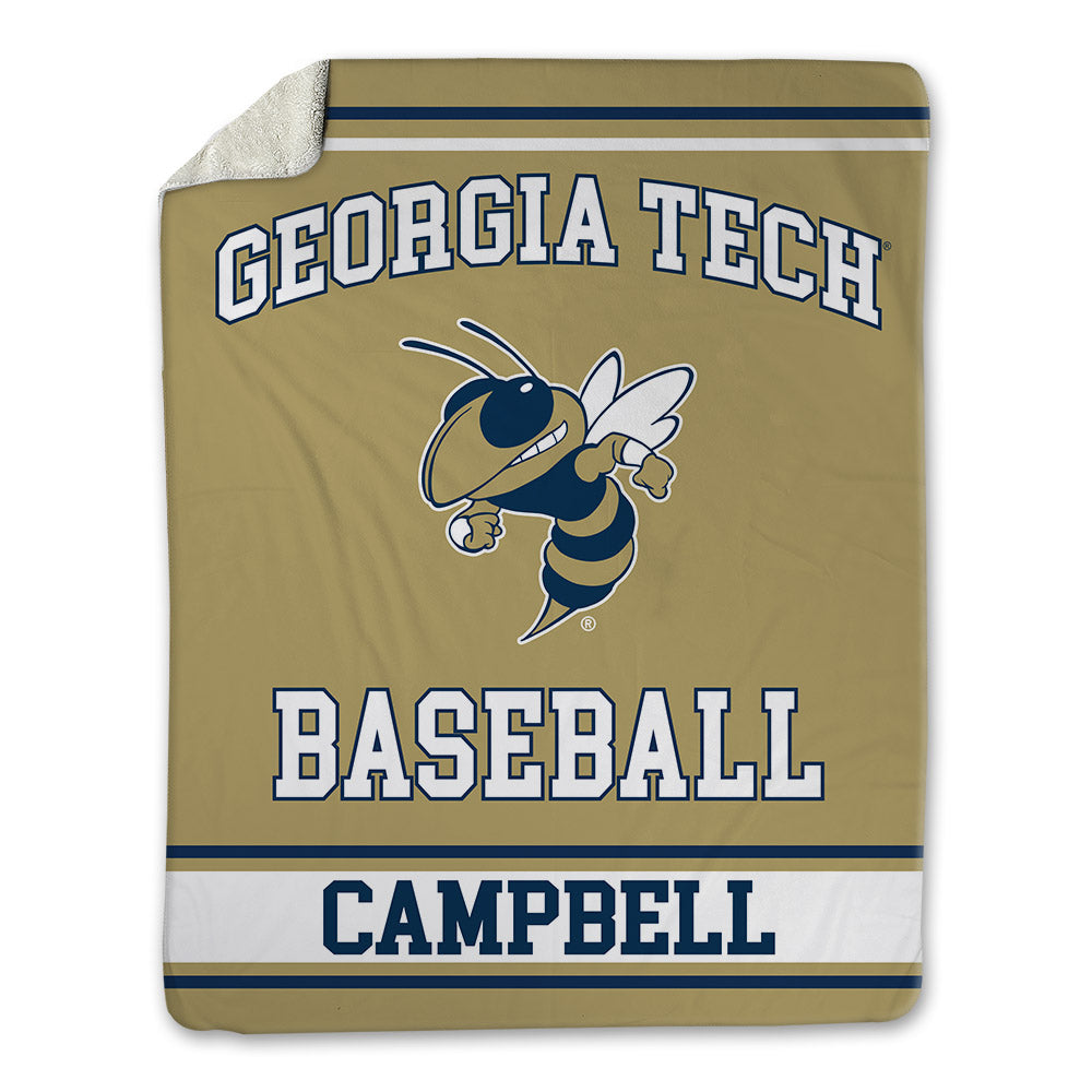 Georgia Tech - NCAA Baseball : Kayden Campbell - Blanket-0