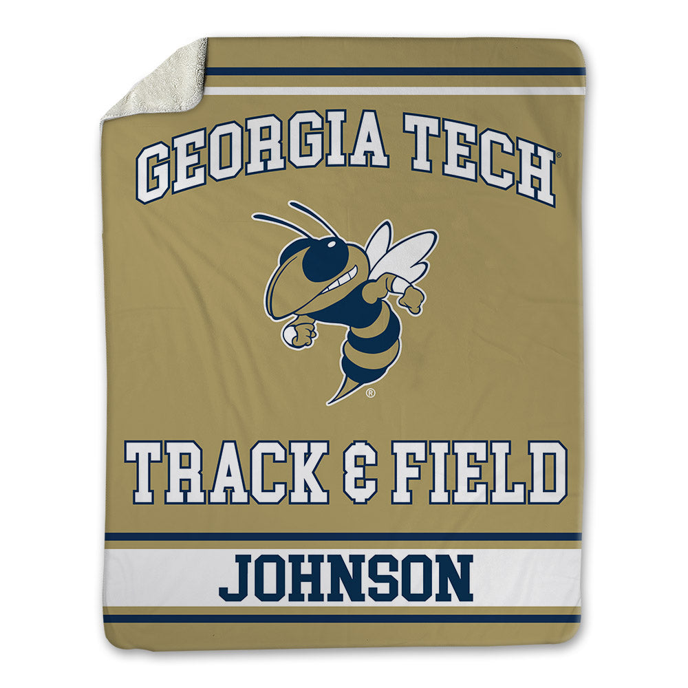 Georgia Tech - NCAA Women's Track & Field : Kendall Johnson - Blanket-0