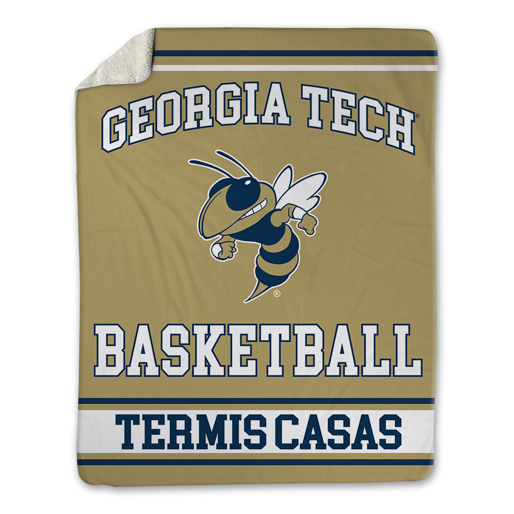 Georgia Tech - NCAA Women's Basketball : Ariadna Termis Casas - Blanket-0