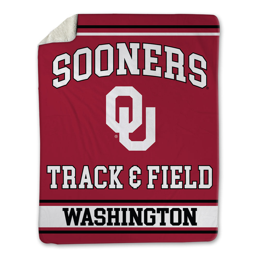 Oklahoma - NCAA Men's Track & Field : Kyren Washington - Blanket-0