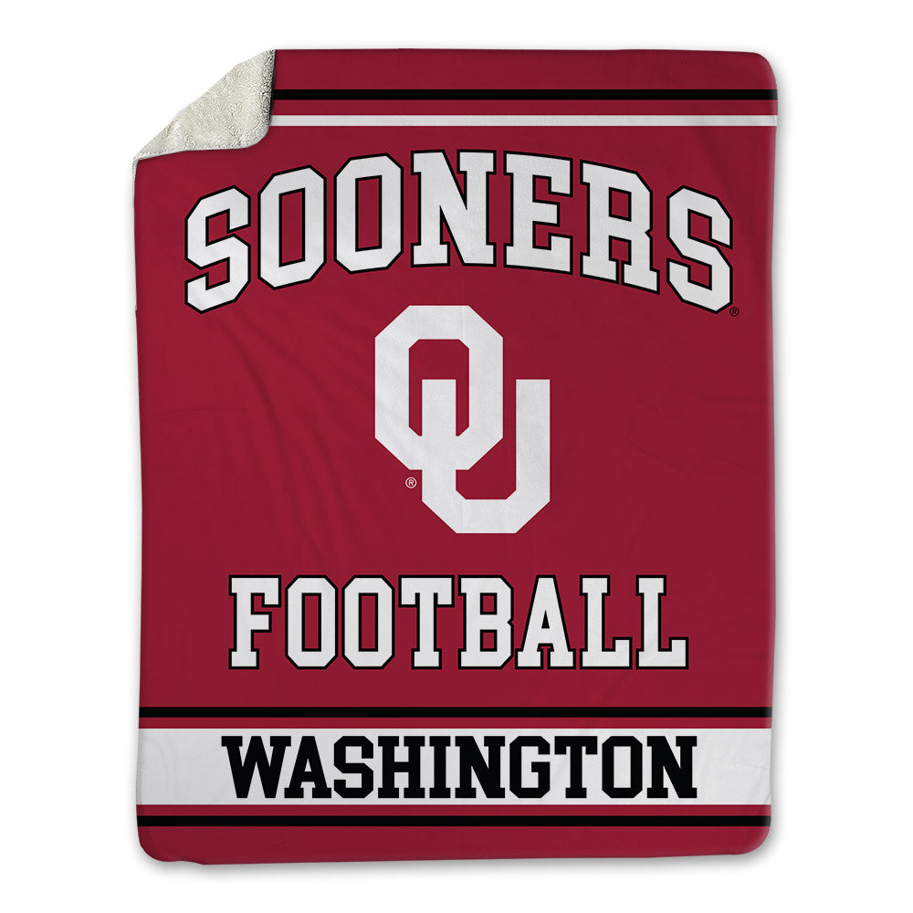 Oklahoma - NCAA Football : Trynae Washington - Blanket-0