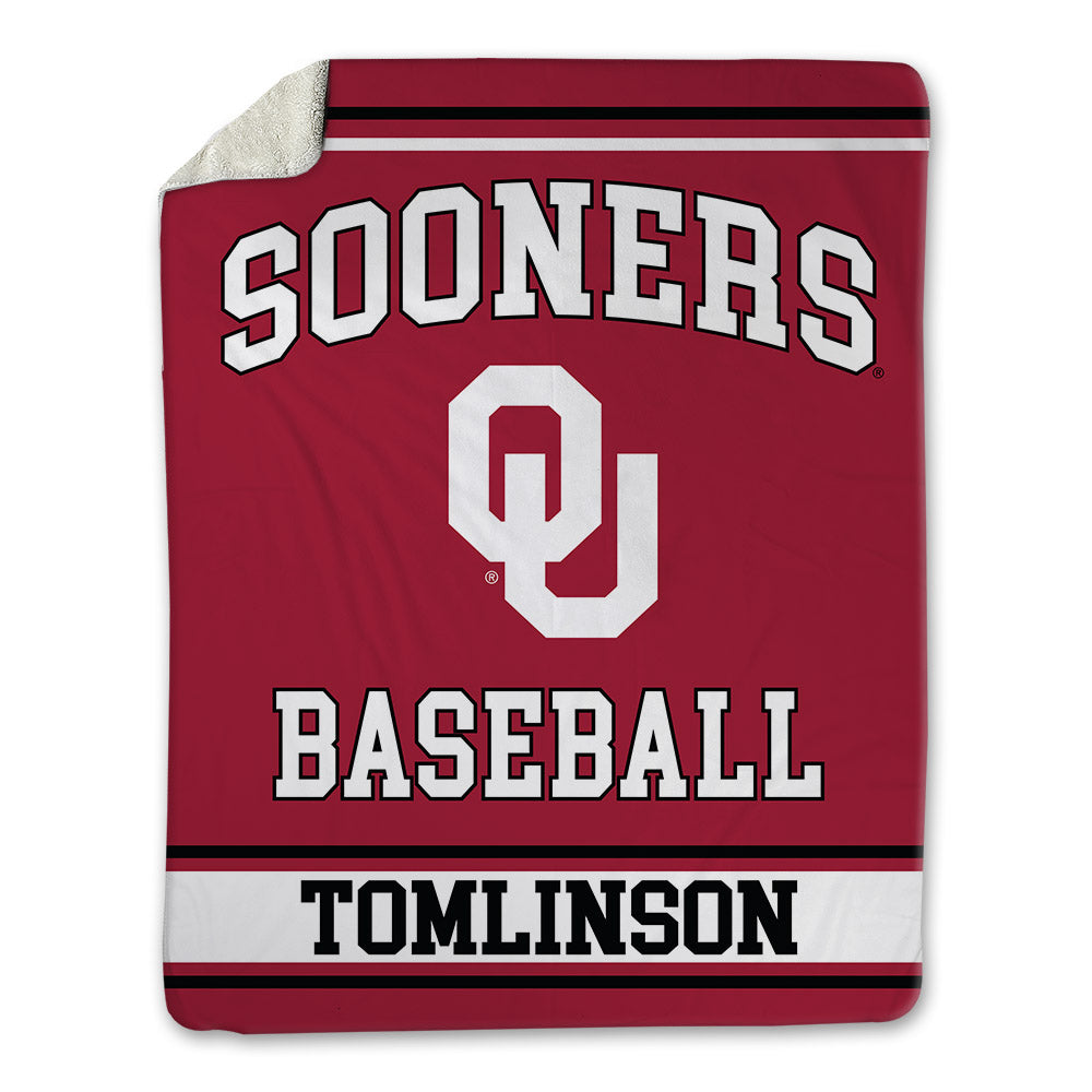 Oklahoma - NCAA Baseball : Aidan Tomlinson - Blanket-0