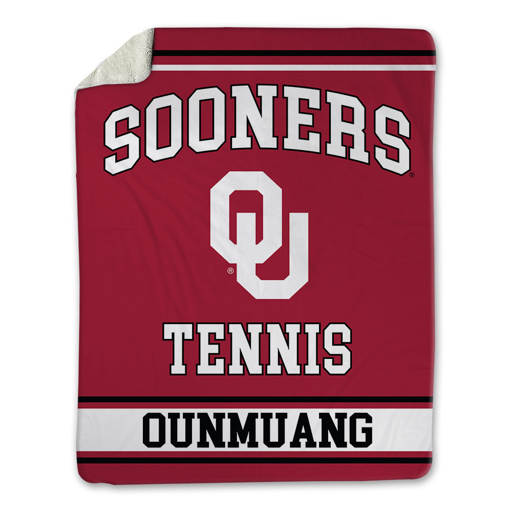 Oklahoma - NCAA Women's Tennis : Salakthip Ounmuang - Blanket-0