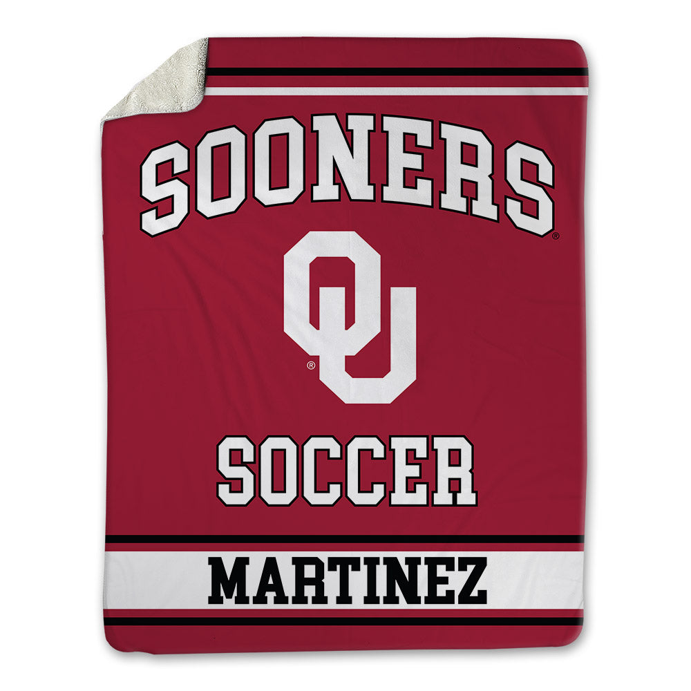 Oklahoma - NCAA Women's Soccer : Bella Martinez - Blanket-0