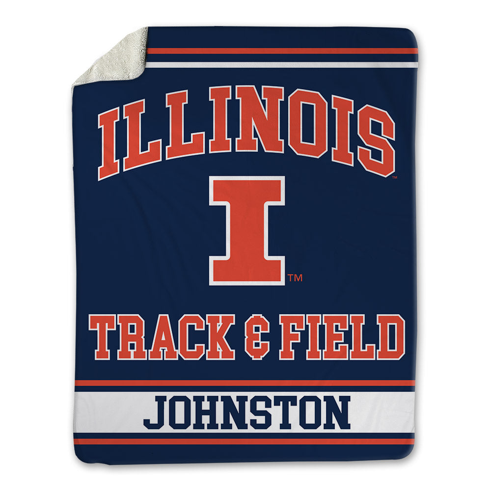 Illinois - NCAA Men's Track & Field : Cody Johnston - Blanket-0