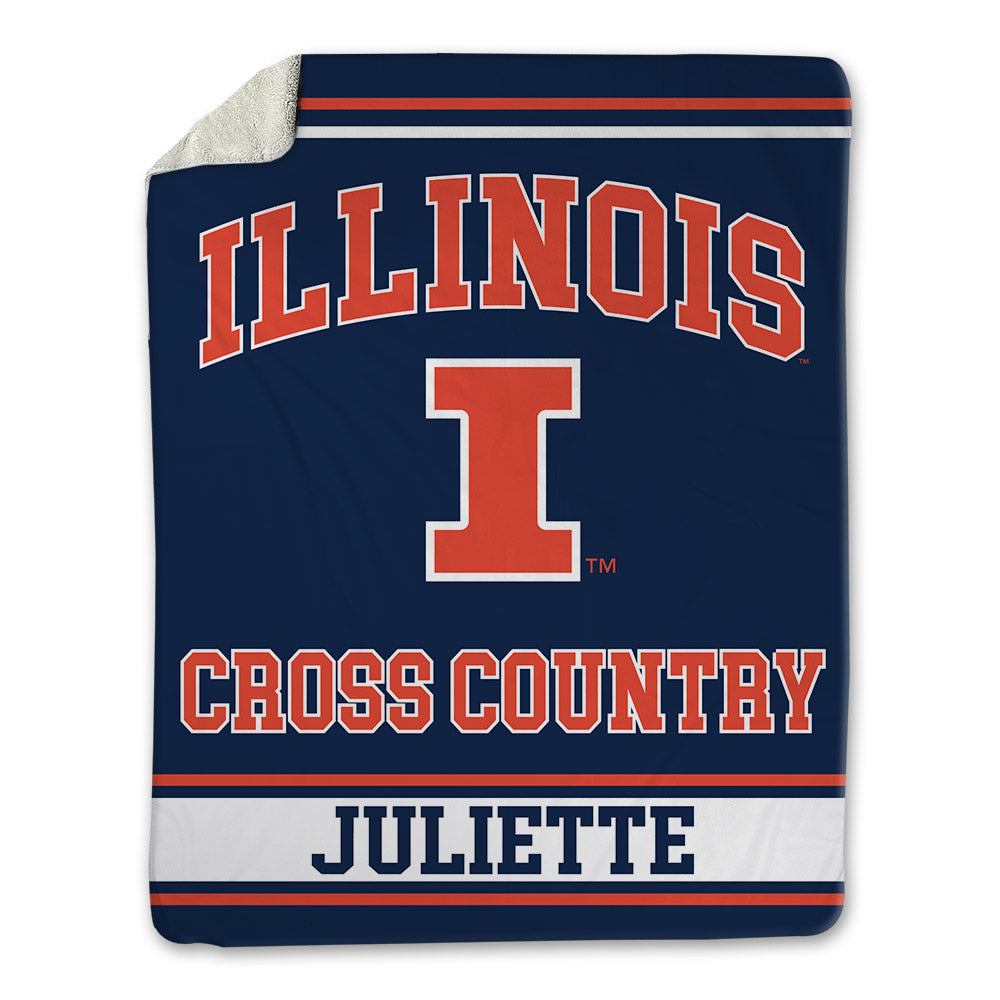 Illinois - NCAA Men's Cross Country : Shawn Juliette - Blanket-0