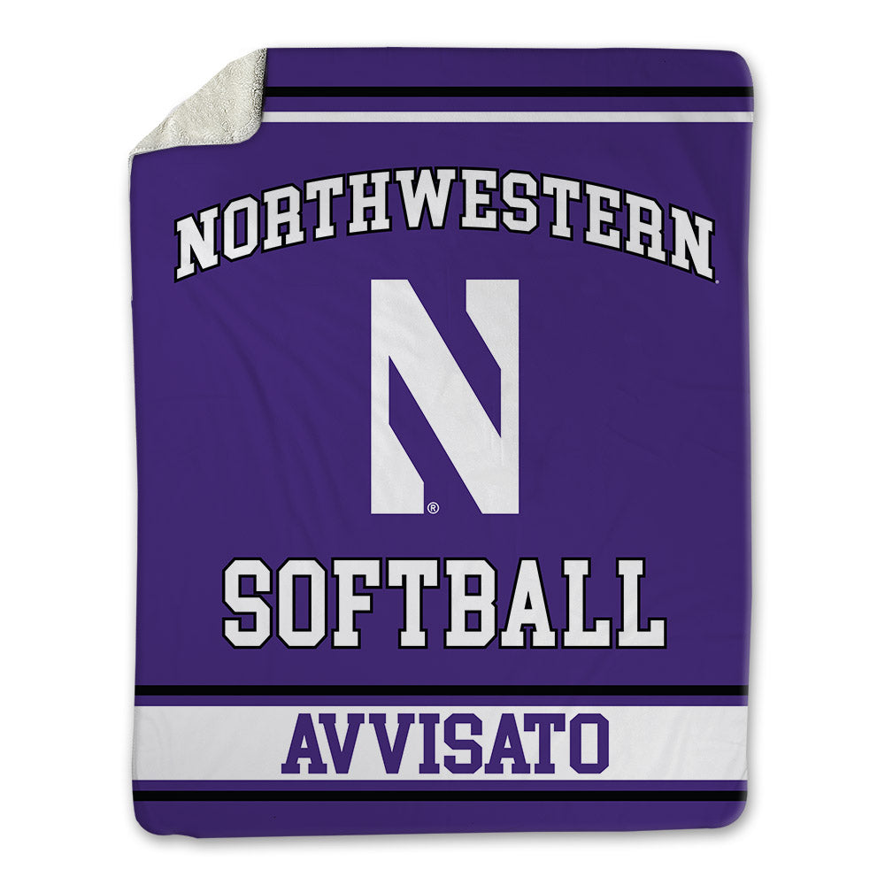 Northwestern - NCAA Softball : Kaylie Avvisato - Blanket-0