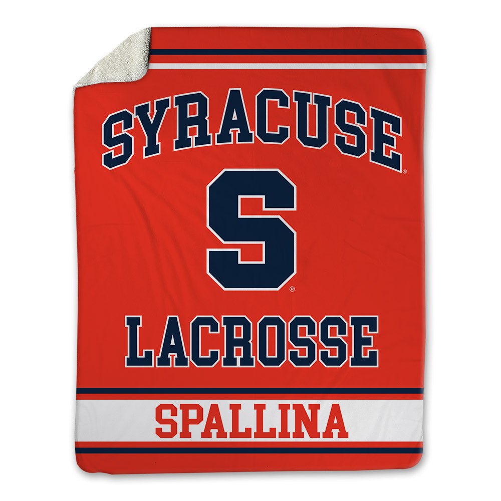 Syracuse - NCAA Men's Lacrosse : Joey Spallina - Blanket-0
