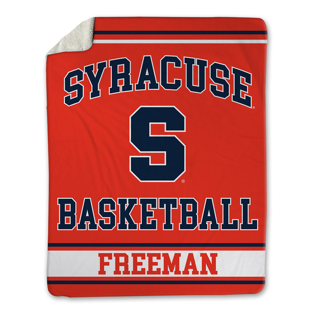 Syracuse - NCAA Men's Basketball : Donavan Freeman - Blanket-0