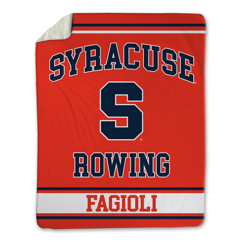 Syracuse - NCAA Women's Rowing : Hannah Fagioli - Blanket-0