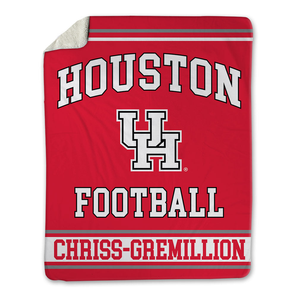 Houston - NCAA Football : Zeon Chriss-Gremillion - Blanket-0