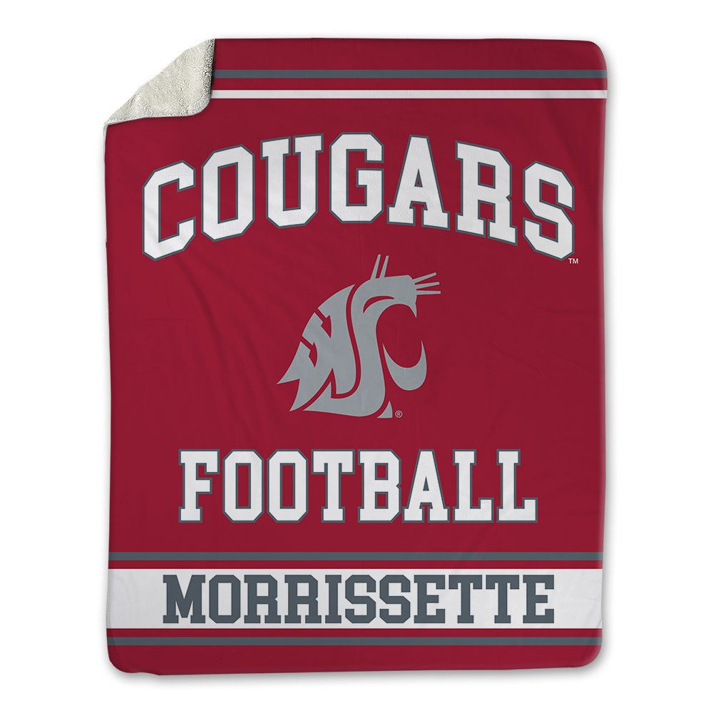 WSU - NCAA Football : Barry Morrissette - Blanket-0