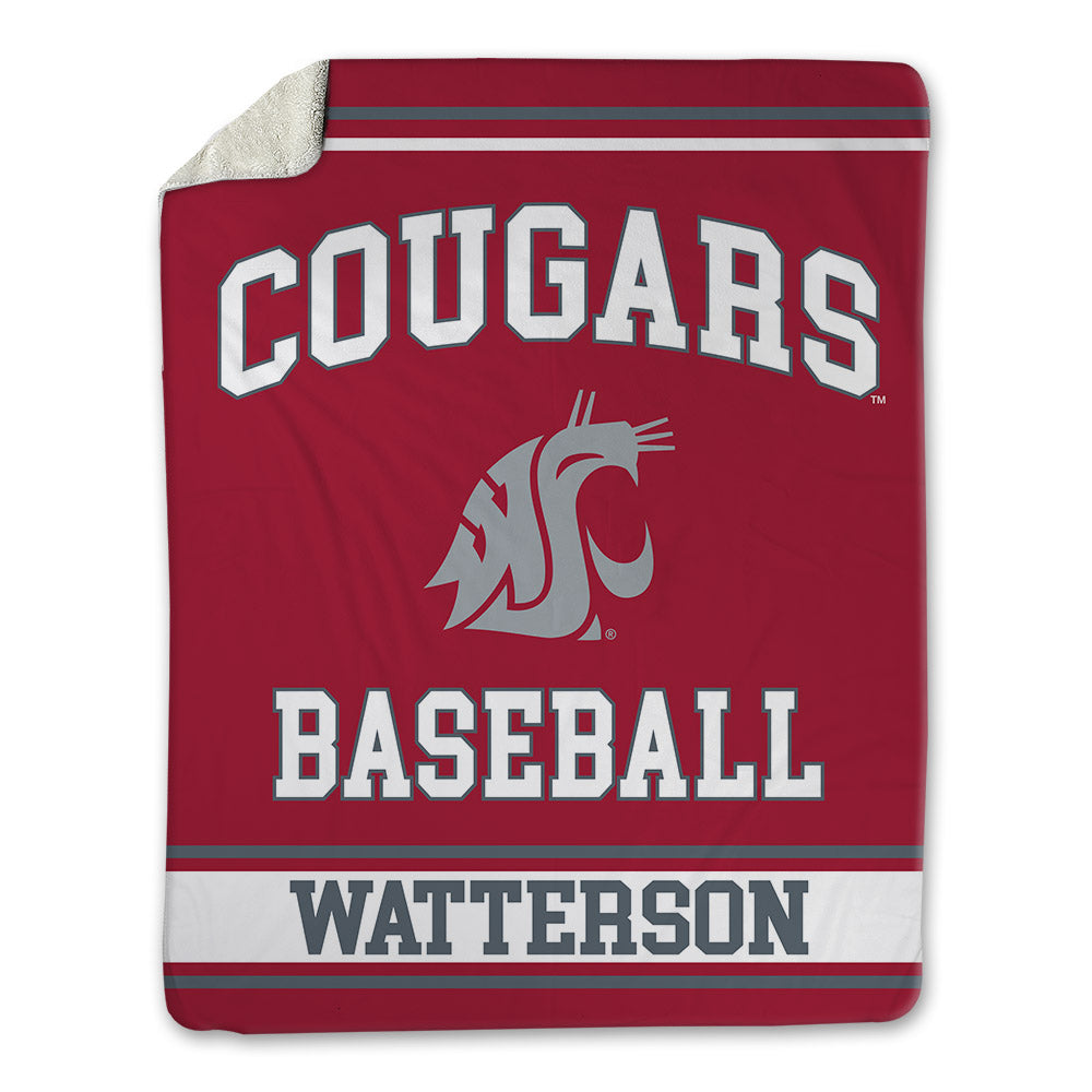 WSU - NCAA Baseball : Cole Watterson - Blanket-0