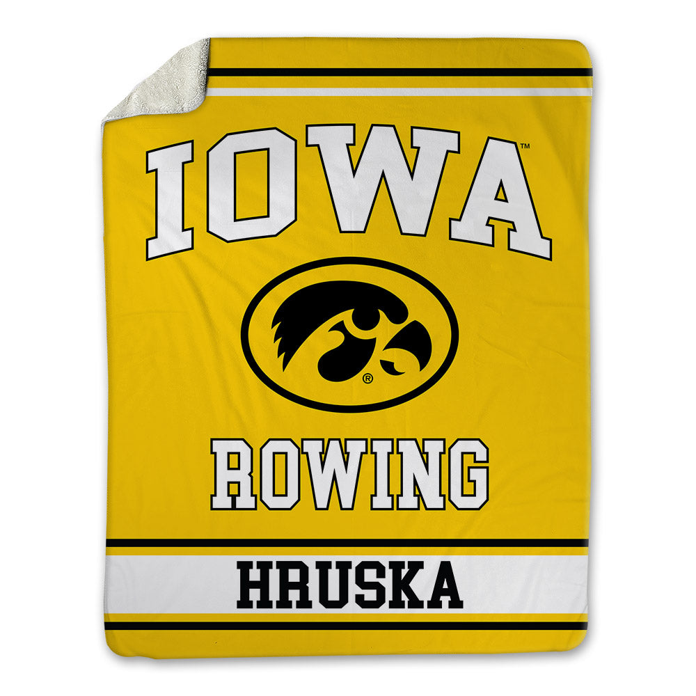 Iowa - NCAA Women's Rowing : Samara Hruska - Blanket-0