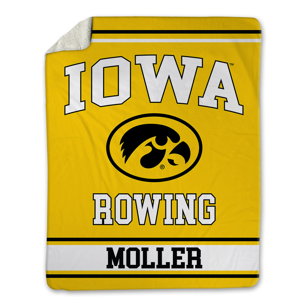 Iowa - NCAA Women's Rowing : Grace Moller - Blanket-0
