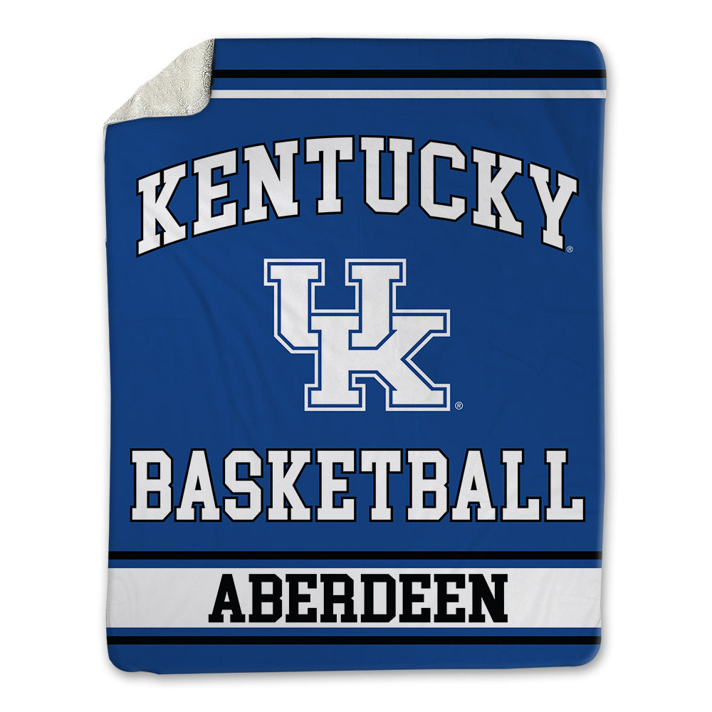 Kentucky - NCAA Men's Basketball : Denzel Aberdeen - Blanket-0