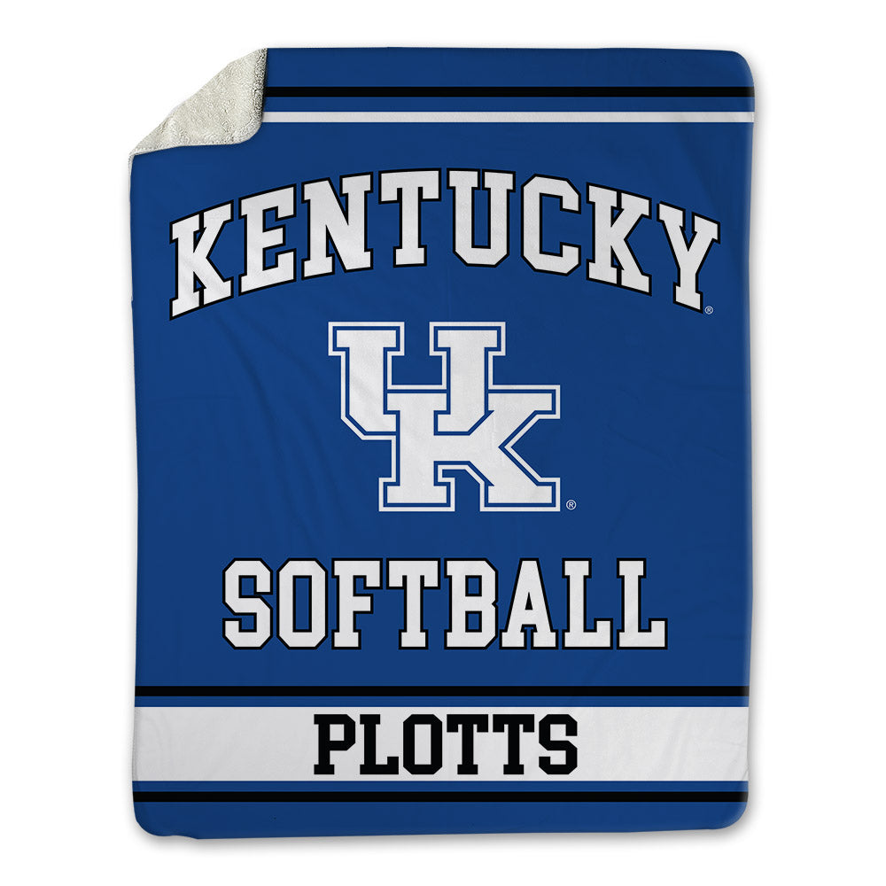 Kentucky - NCAA Softball : Peyton Plotts - Blanket-0