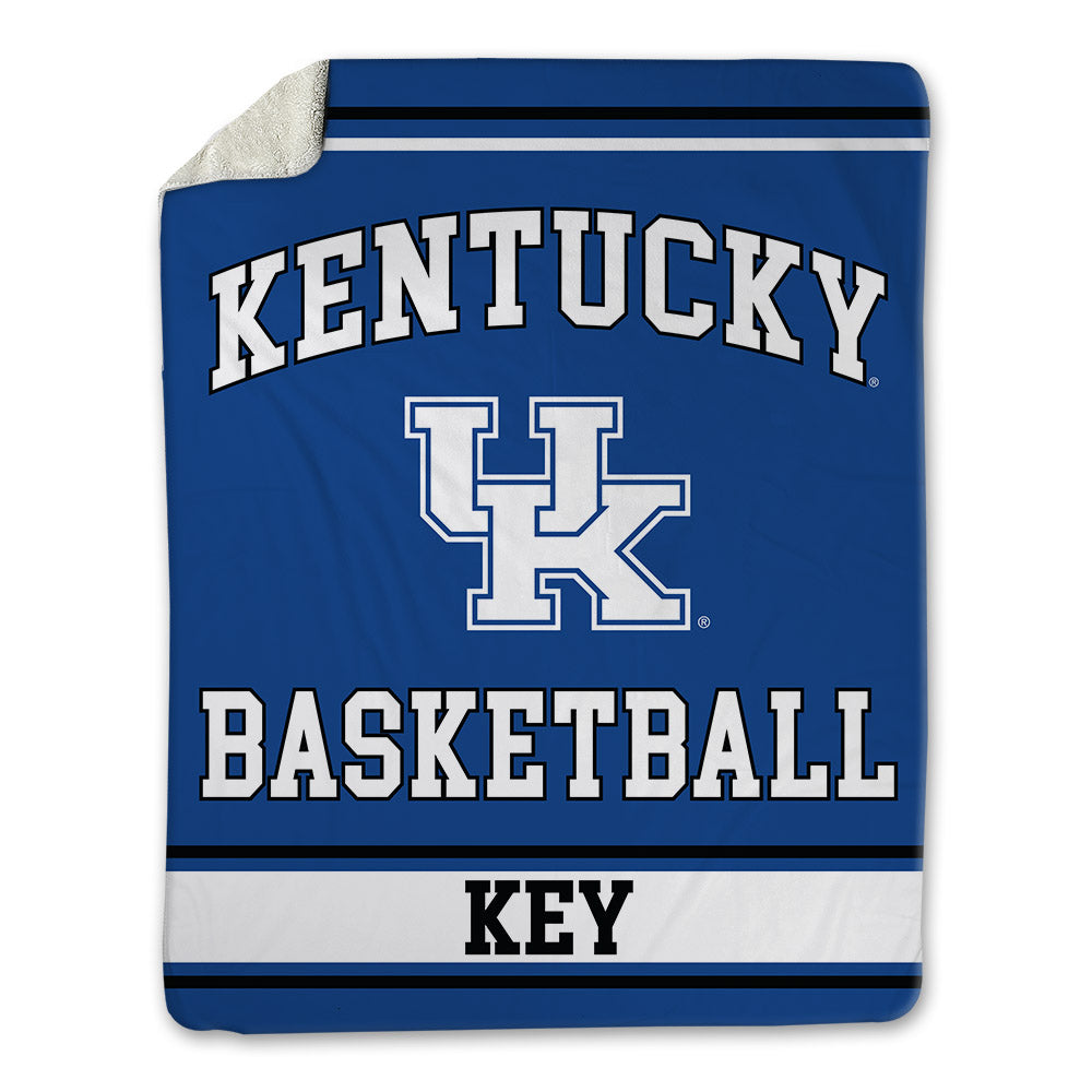 Kentucky - NCAA Women's Basketball : Teonni Key - Blanket-0