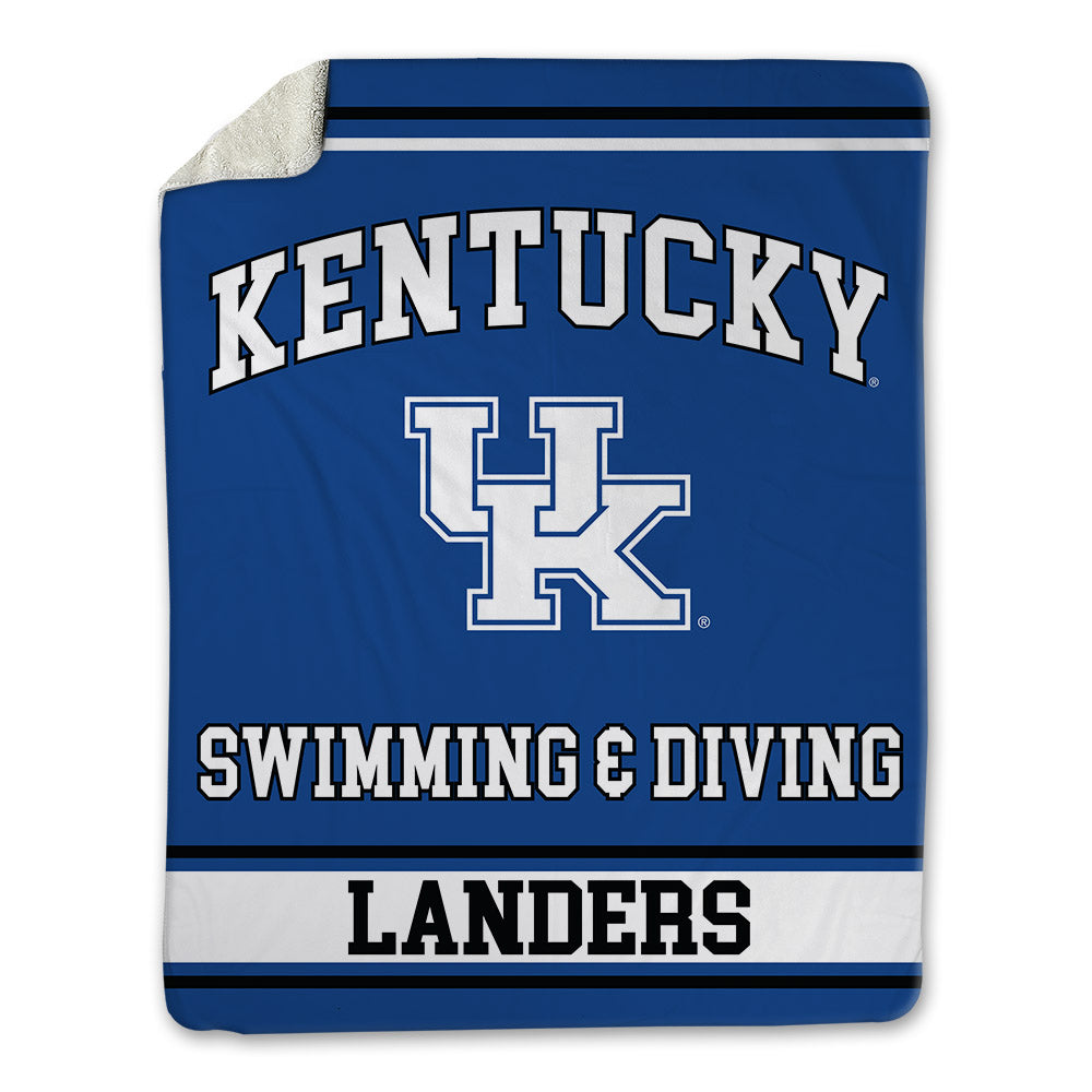 Kentucky - NCAA Women's Swimming & Diving : Abigail Landers - Blanket-0