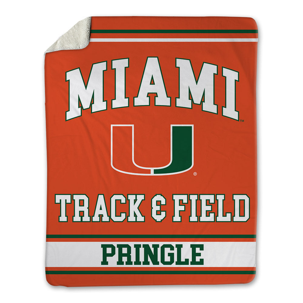 Miami - NCAA Women's Track & Field : Jocelyn Pringle - Blanket-0
