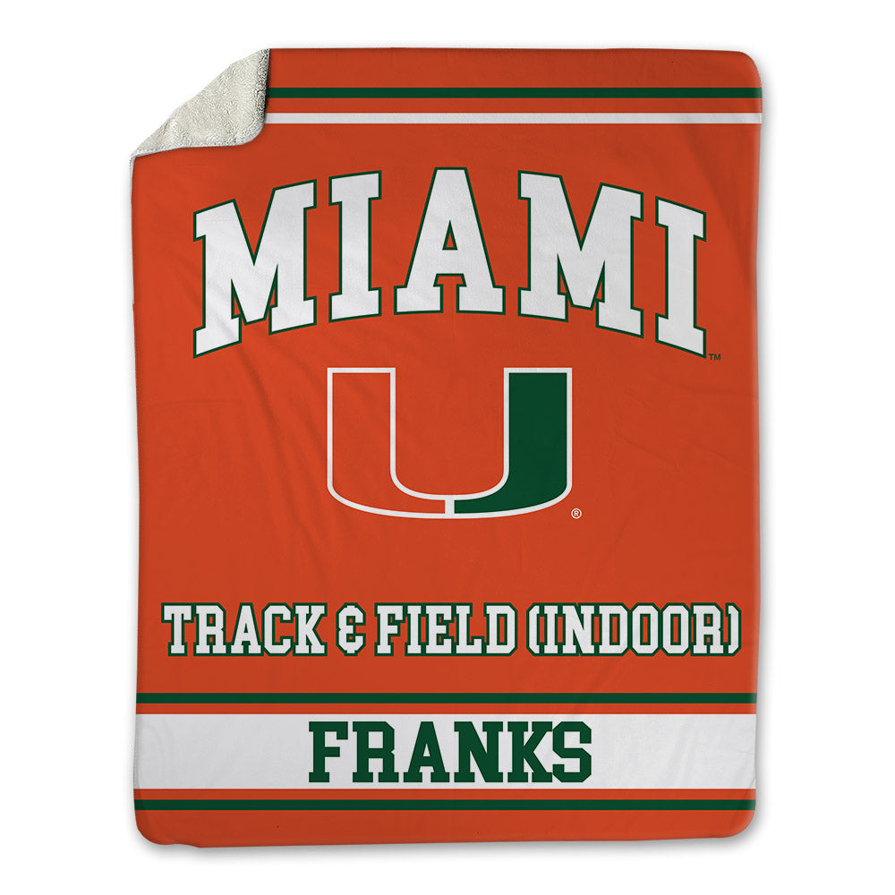 Miami - NCAA Men's Track & Field : George Franks - Blanket-0